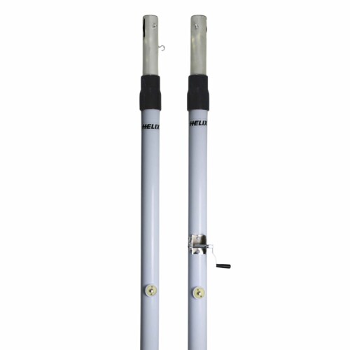 Helix Volleyball Pole, Aluminum, Telescopic - 2