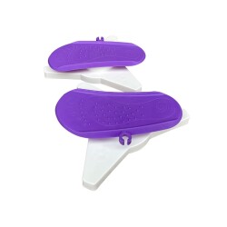 Helix Waist Twist Plate - Purple - 3