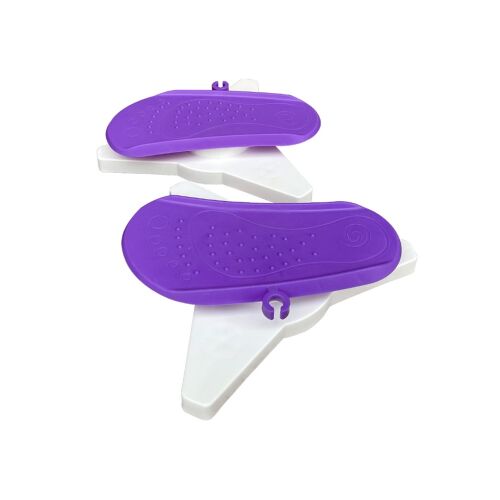 Helix Waist Twist Plate - Purple - 3