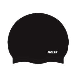 Helix YB-33 Swim Cap - Black - HELIX