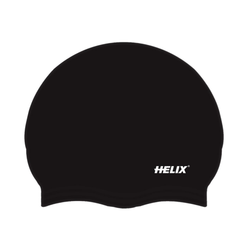 Helix YB-33 Swim Cap - Black - 1