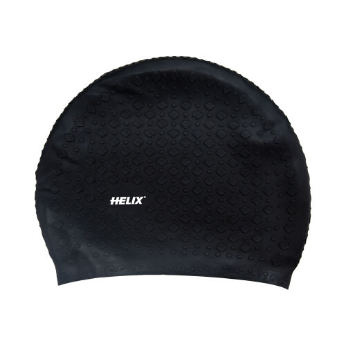 Helix YB-90 Swim Cap - Black - 1