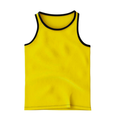 Helix Jersey Training Vest - Yellow / Sizes XL-XXL-3XL - 1