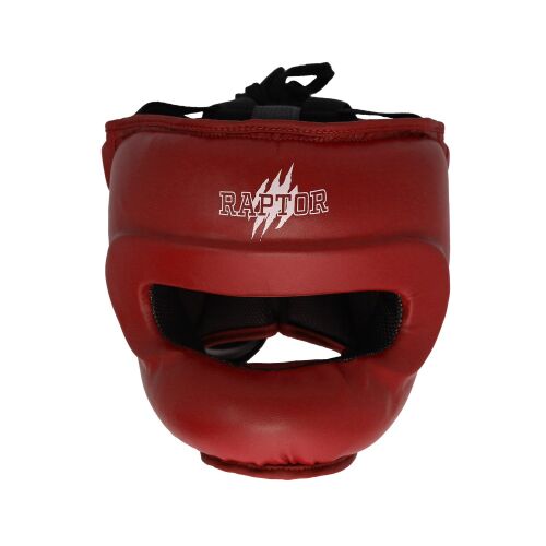 Raptor Full Face Boxing Kickboxing Headgear HG Red - 1