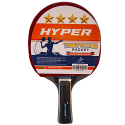 Hyper Table Tennis Racket, 4 Stars - Hyper