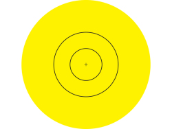 Jvd Yedek Hedef Kağıdı Etiketi 80mm Fita 40cm - Jvd (1)