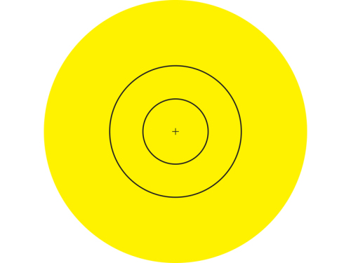 Jvd Yedek Hedef Kağıdı Etiketi 80mm Fita 40cm - 2