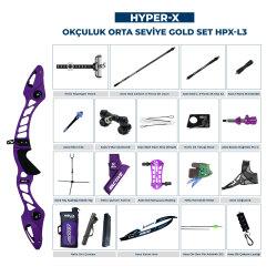 Navek Klasik Yay Orta Seviye Set Hyper-X Gold HPX-L3 - 5