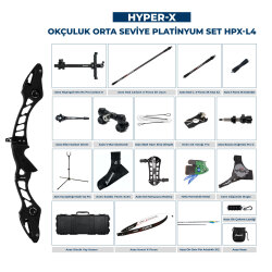 Navek Klasik Yay Orta Seviye Set Hyper-X Platinyum HPX-L4 - Navek
