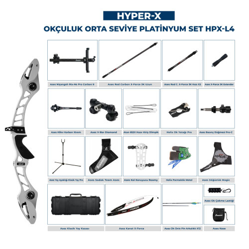 Navek Klasik Yay Orta Seviye Set Hyper-X Platinyum HPX-L4 - 4