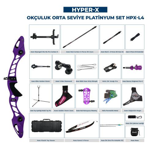 Navek Klasik Yay Orta Seviye Set Hyper-X Platinyum HPX-L4 - 5