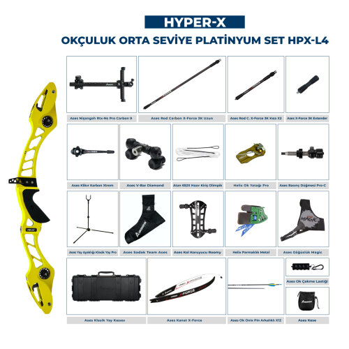 Navek Klasik Yay Orta Seviye Set Hyper-X Platinyum HPX-L4 - 6