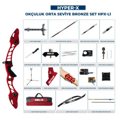 Navek Klasik Yay Orta Seviye Set Hyper-X Silver HPX-L1 - Navek