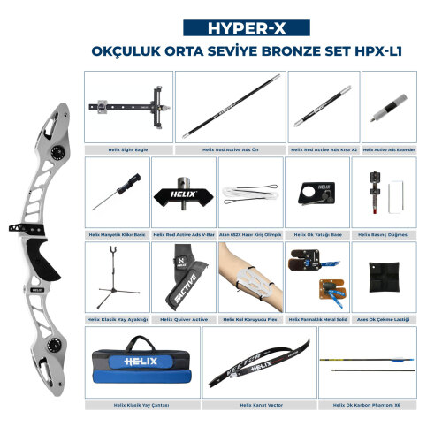 Navek Klasik Yay Orta Seviye Set Hyper-X Bronze HPX-L1 - 3