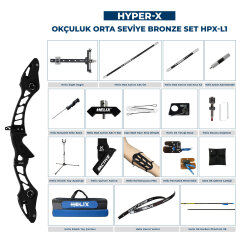 Navek Klasik Yay Orta Seviye Set Hyper-X Bronze HPX-L1 - 5