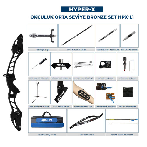 Navek Klasik Yay Orta Seviye Set Hyper-X Bronze HPX-L1 - 5