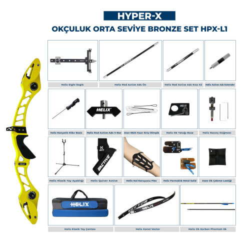 Navek Klasik Yay Orta Seviye Set Hyper-X Bronze HPX-L1 - 7