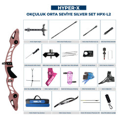 Navek Klasik Yay Orta Seviye Set Hyper-X Silver HPX-L2 - 5