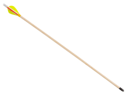 Ottoman Ahşap Ok Plastic-Nock - 4