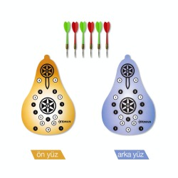 Ottoman Double-Sided Dartboard - Ottoman