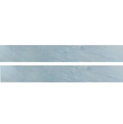 Ottoman Fiberglass Stripes Clear FS-1 - Ottoman