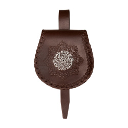 Ottoman Geleneksel Kese Koyu Kahverengi - Ottoman (1)