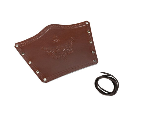 Ottoman Geleneksel Kol Koruycu Patterned Leather - 2