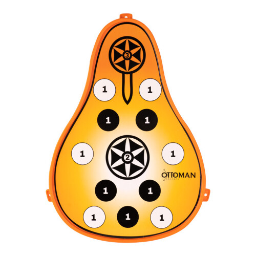 Ottoman Plastik Hedef Tahtası Mini Puta 50x35x3cm - 2