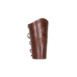 Ottoman Traditional Armguard Patterned Leather - 1
