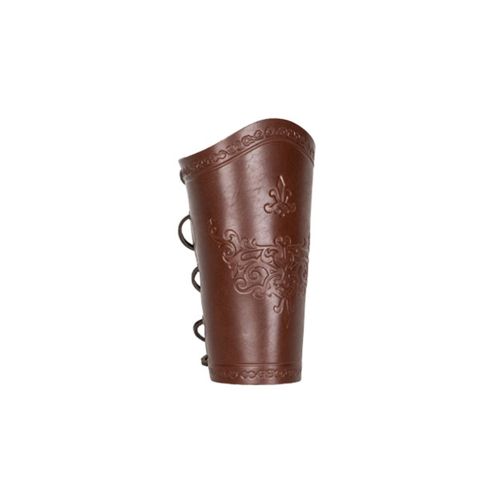 Ottoman Traditional Armguard Patterned Leather - 1