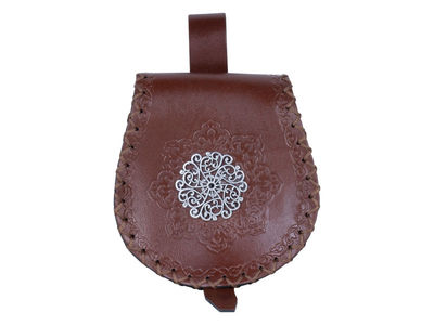 Ottoman Traditional Pouch Light Brown - 1