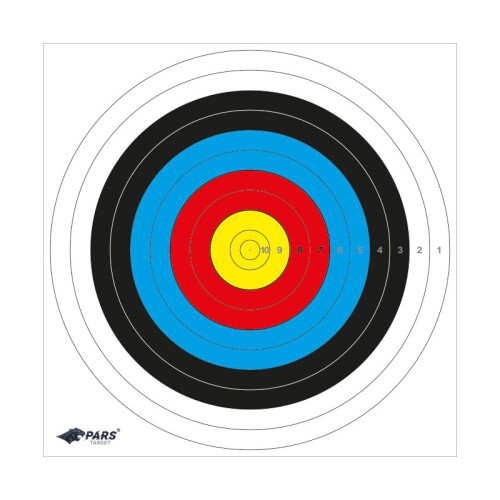 Pars Hedef Kağıdı 10-Ring 60cm - 1
