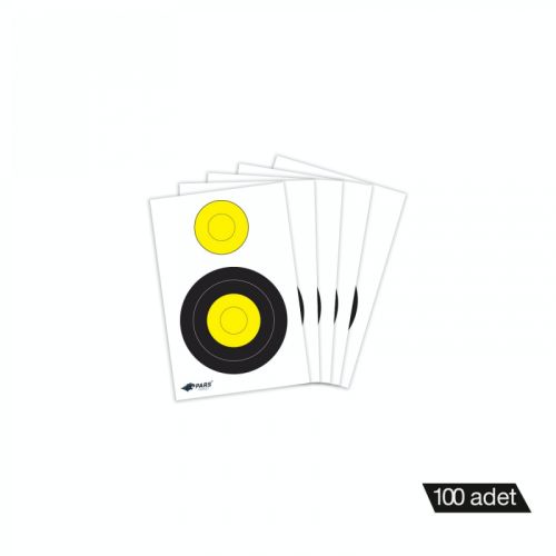 Pars Hedef Kağıdı 3X20 Cm Klasik Antrenman Kağıdı PK-100 - 1