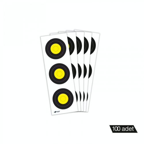 Pars Hedef Kağıdı 3X20 Cm Klasik Antrenman Kağıdı Uzun PK-100 - 1