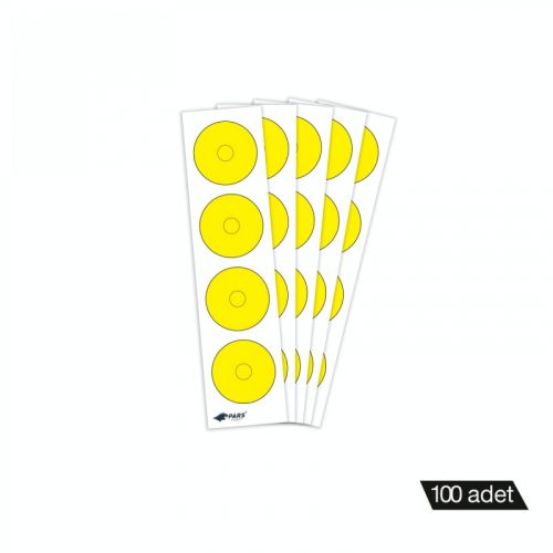 Pars Hedef Kağıdı 4X20 Cm Makaralı Antrenman Kağıdı PK-100 - 1