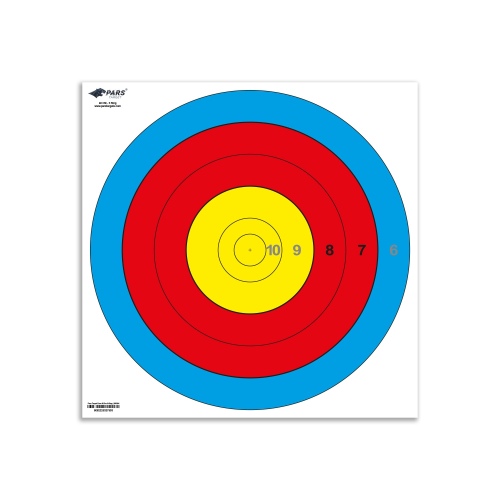 Pars Hedef Kağıdı 5-Ring 60cm - 1