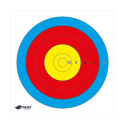 Pars Target Face 80 Cm 5-Ring - Pars