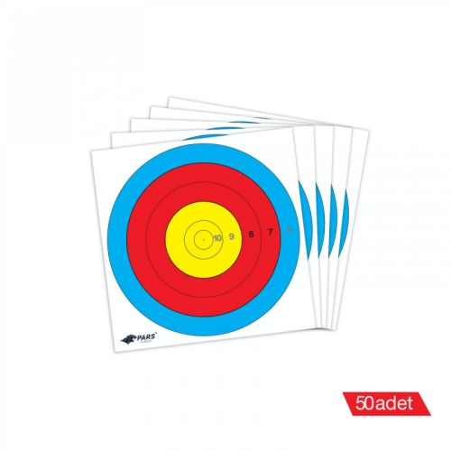 Pars Hedef Kağıdı 80 Cm 5 Halka PK-50 - 1