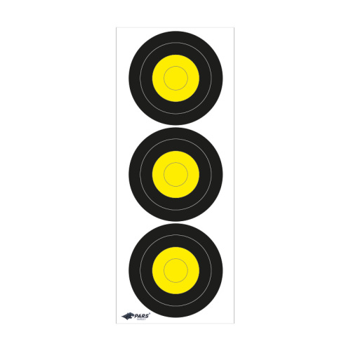 Pars Hedef Kağıdı Klasik Antrenman 3X20cm - 1