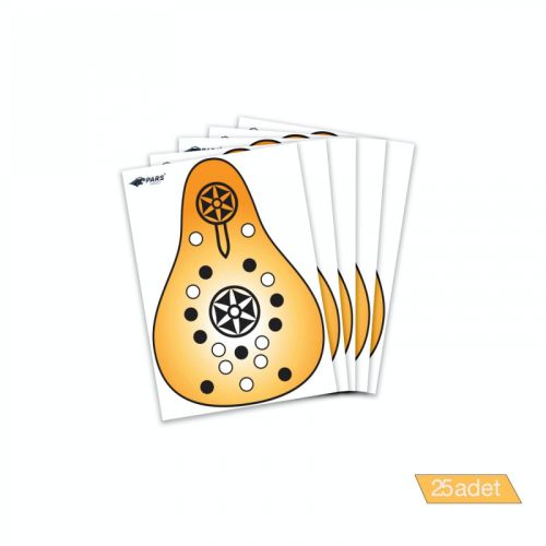 Pars Hedef Kağıdı Puta 42x42 PK-25 - 1