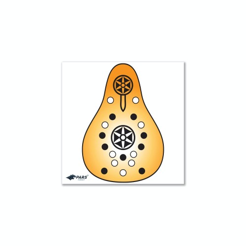 Pars Hedef Kağıdı Puta 42x42cm - 1