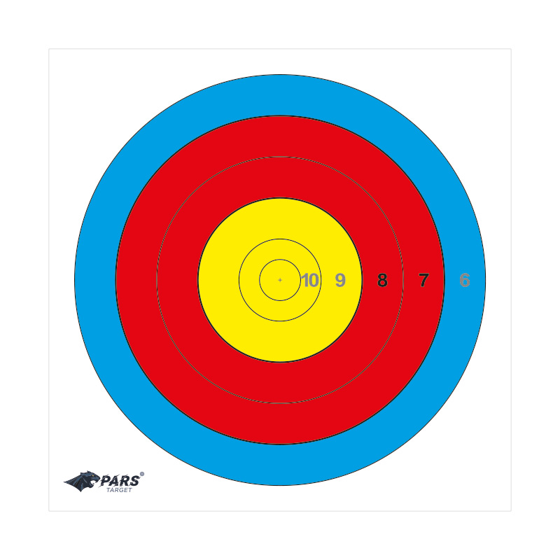Pars Target Face 80 Cm 5-Ring - PARS