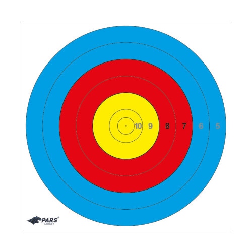 Pars Target Face 80 Cm 6-Ring - 1
