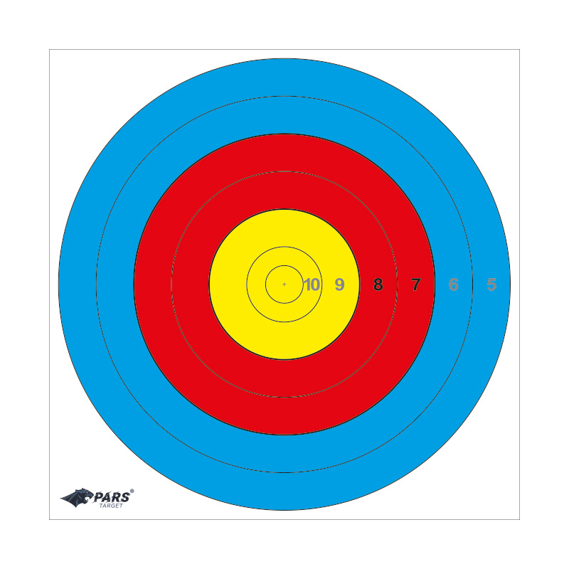 Pars Target Face 80 Cm 6-Ring - 1