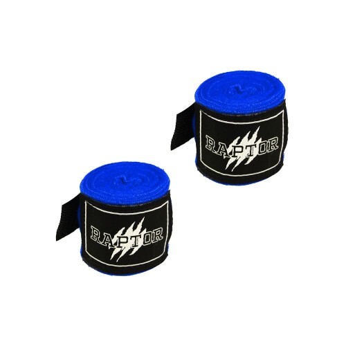 Raptor Boks Bandajı HWB-BL 3.5m Mavi - 2