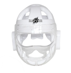 Raptor Camlı Kask TGH Beyaz - Raptor