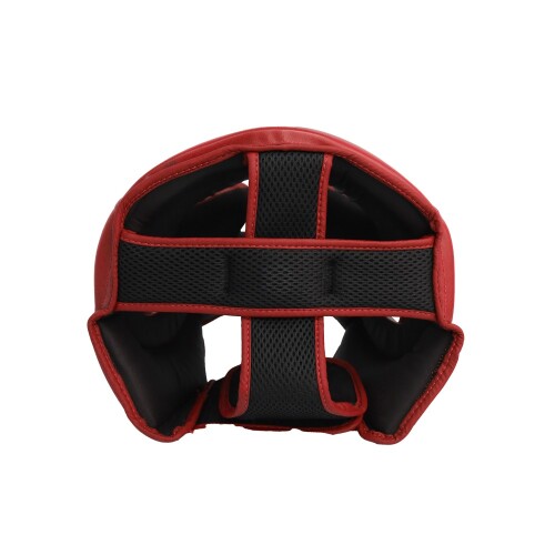 Raptor Open Helmet Kickboxing Head Protector HG Red - 3