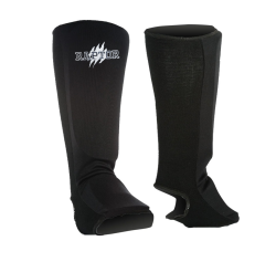 Raptor Shin Guards Muay Thai Black - MVL - Raptor
