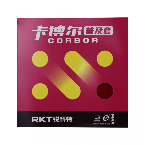 Reactor Table Tennis Racket Rubber Corbor ITTF Approved - 1