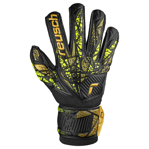 Reusch Goalkeeper Gloves Attarkr Infinity Finger Support 5470710-7739 - 1